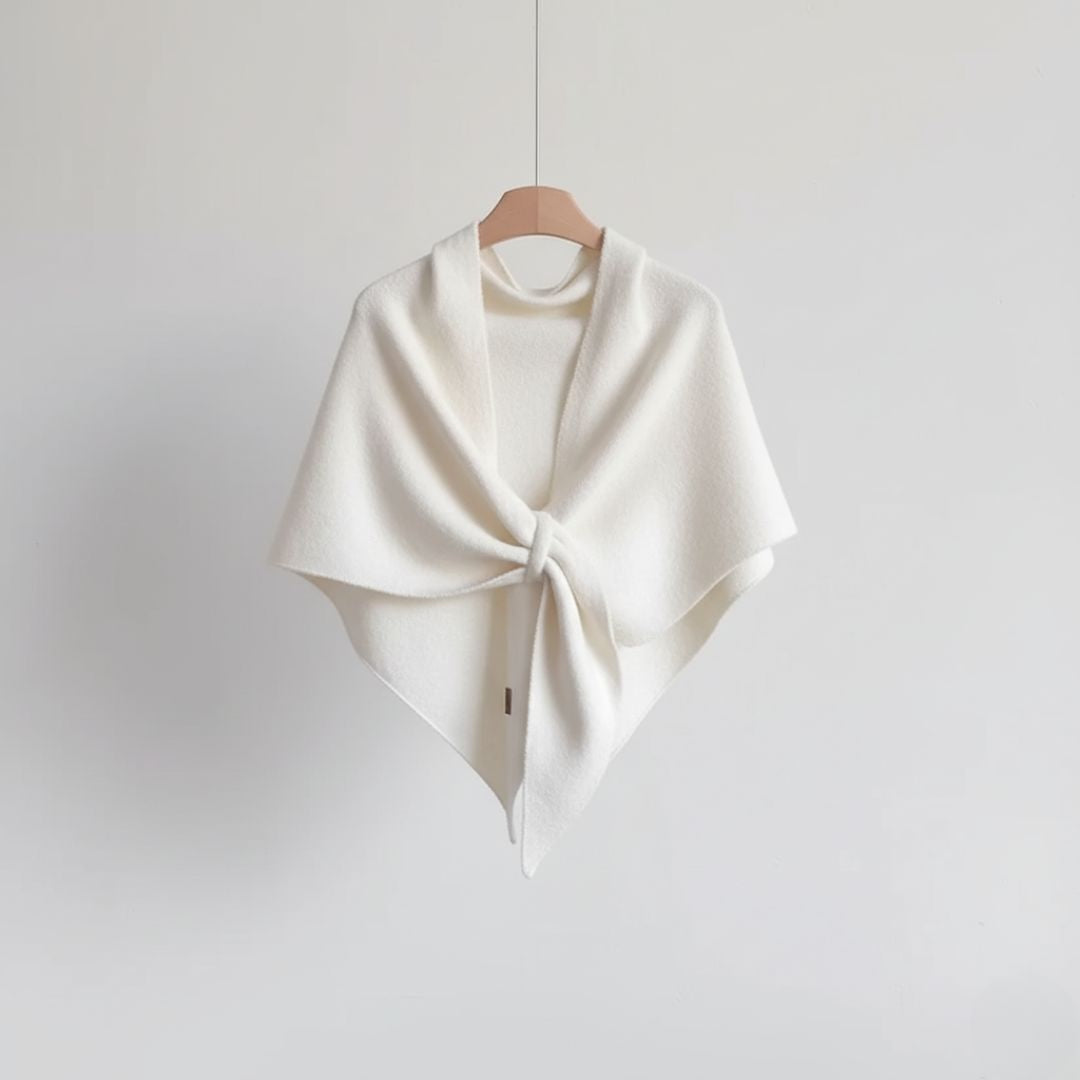 Lunara™ – Poncho de Lana Elegante