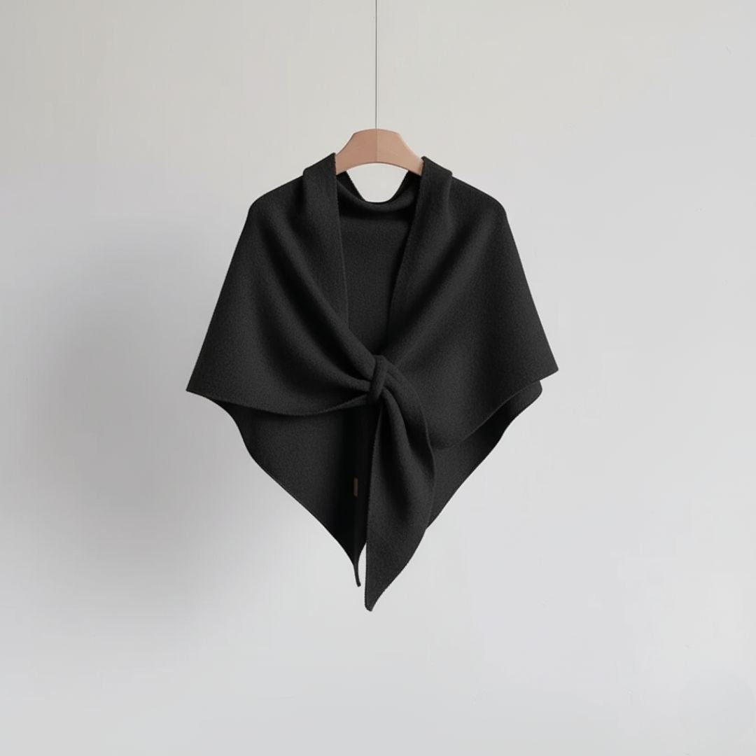 Lunara™ – Poncho de Lana Elegante