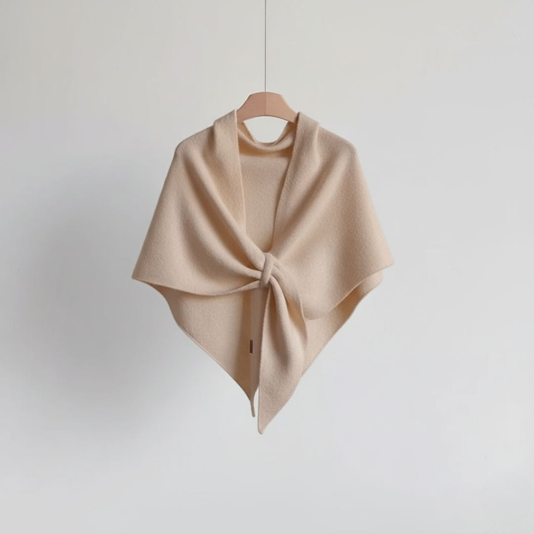 Lunara™ – Poncho de Lana Elegante