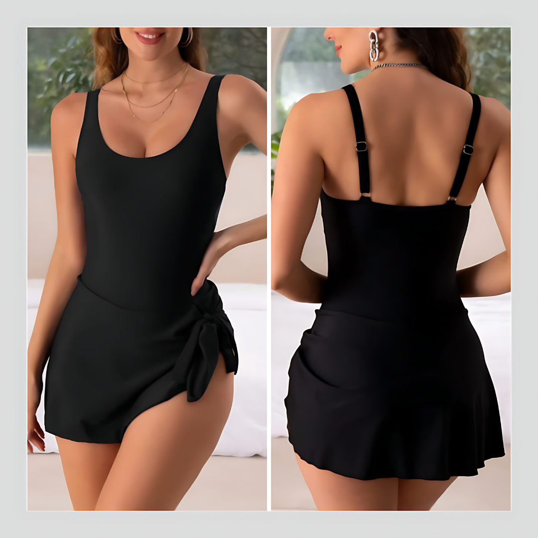 Florivida™ – Traje de baño moldeador con falda