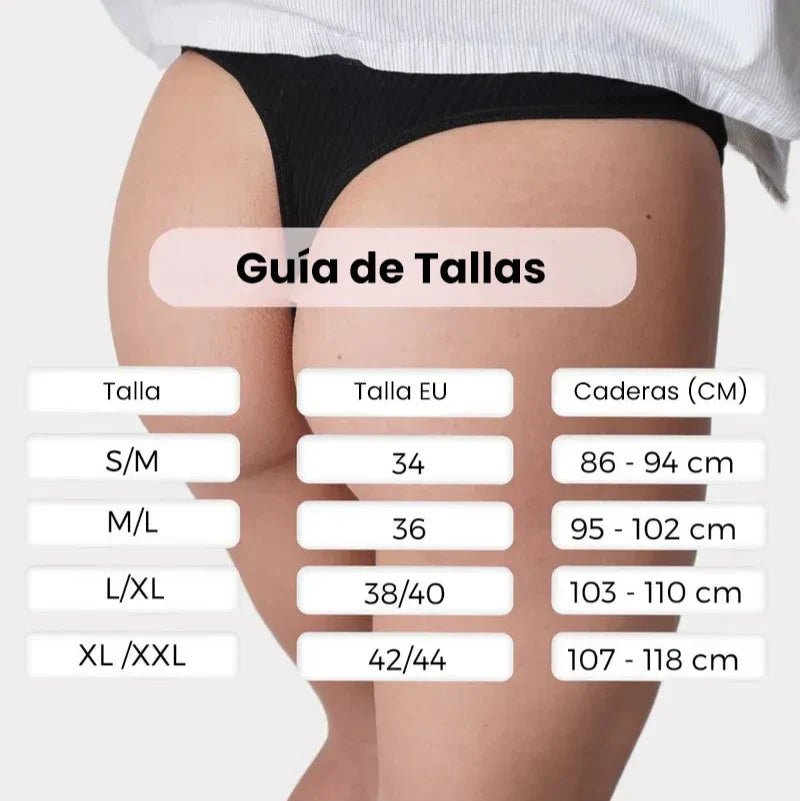 Tangas CottonConfort Antibacteriana - Compra 5 y llévate 10 - Dexvon