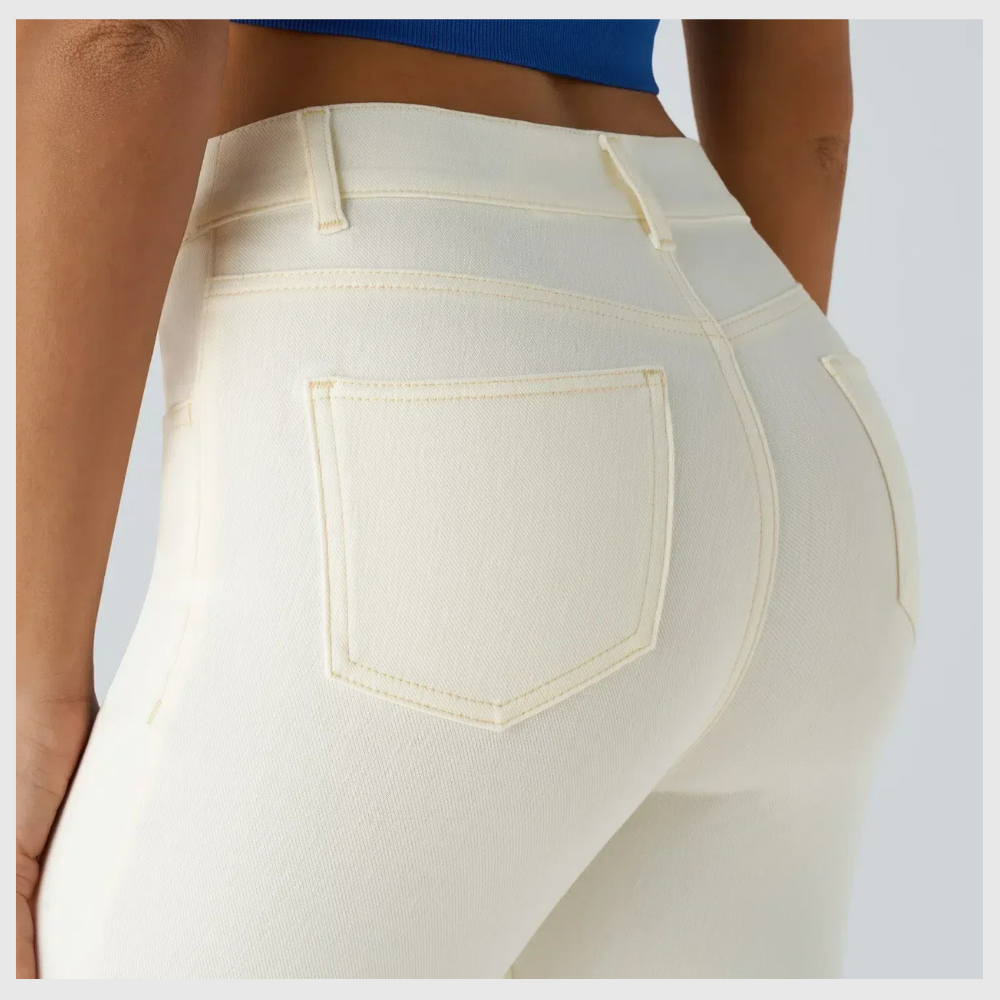 Confortiva™ – Pantalón elástico de talle alto