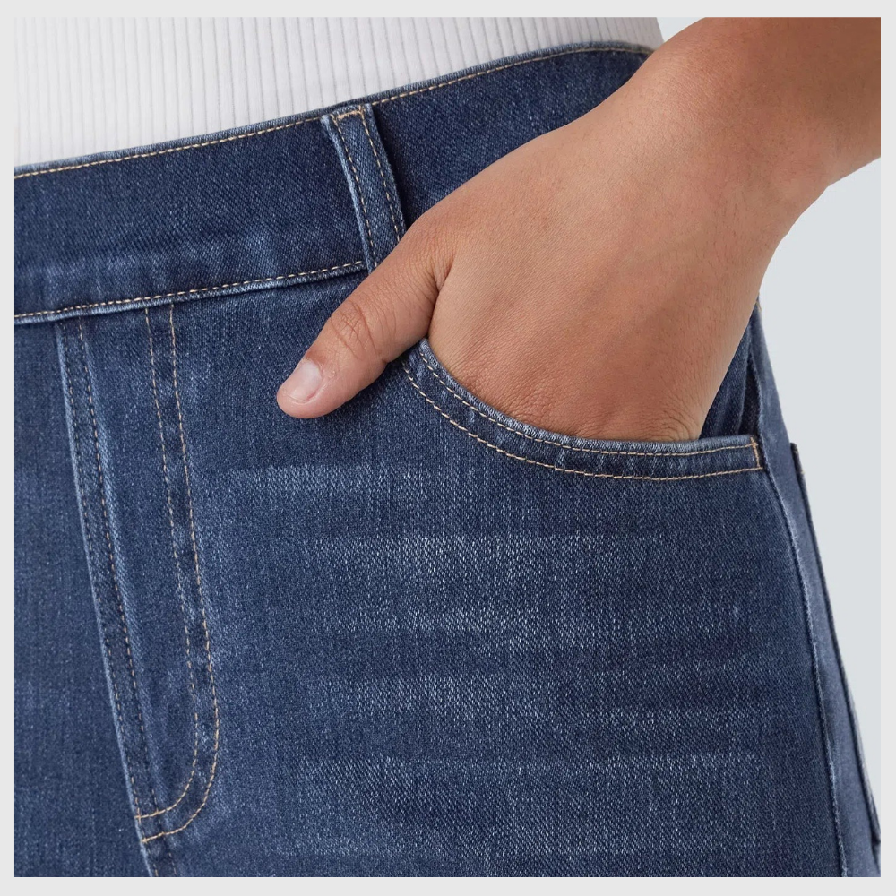 Confortiva™ – Pantalón elástico de talle alto