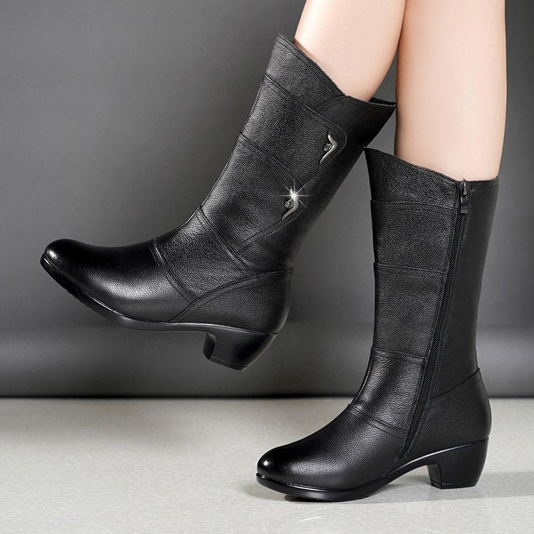 Dexvon™ - Bottes pour femmes avec doublure chaude