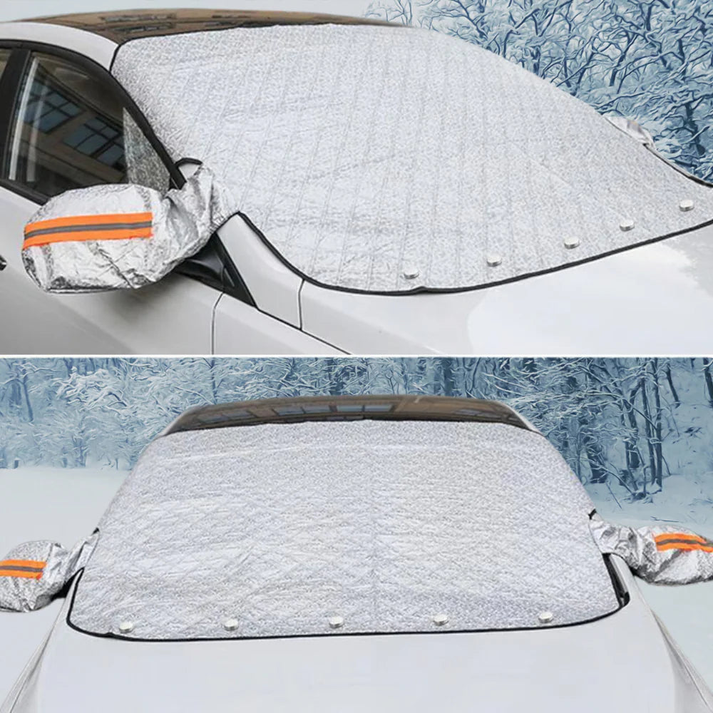 Housse magnétique pour la voiture - Protection contre neige et glace