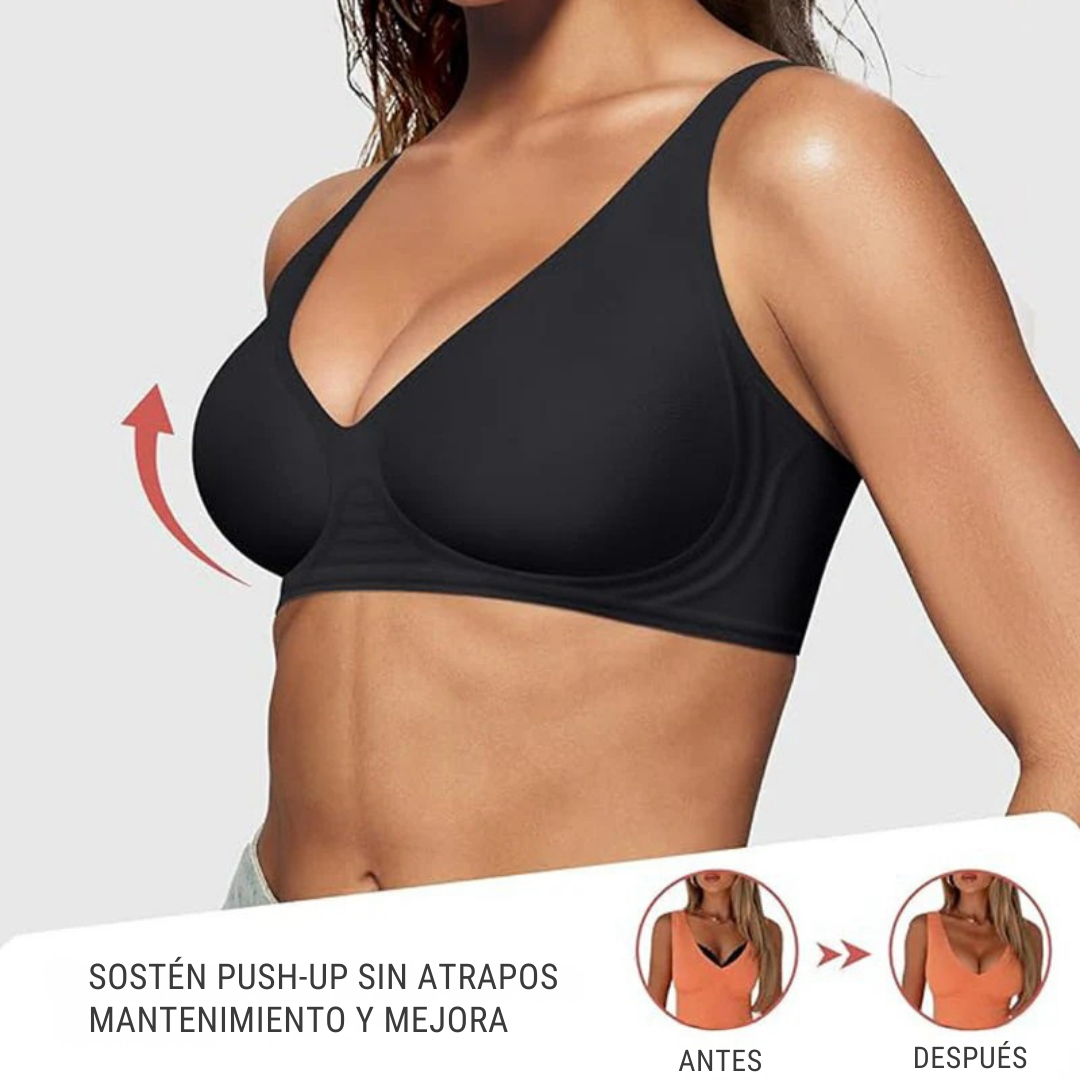 Brivora™ – Sujetador push-up con escote profundo