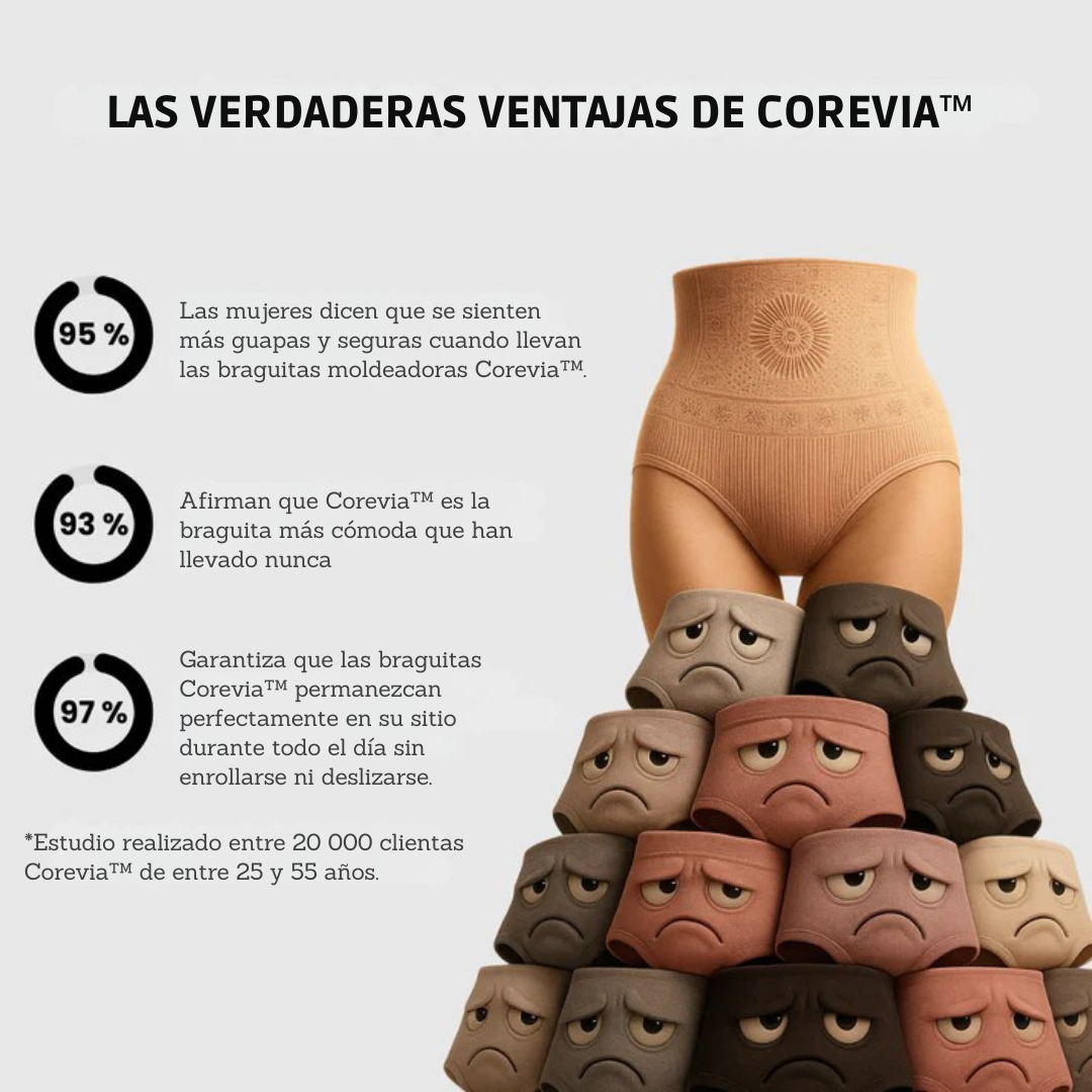 Corevia™ – Culotte moldeadora de talle alto
