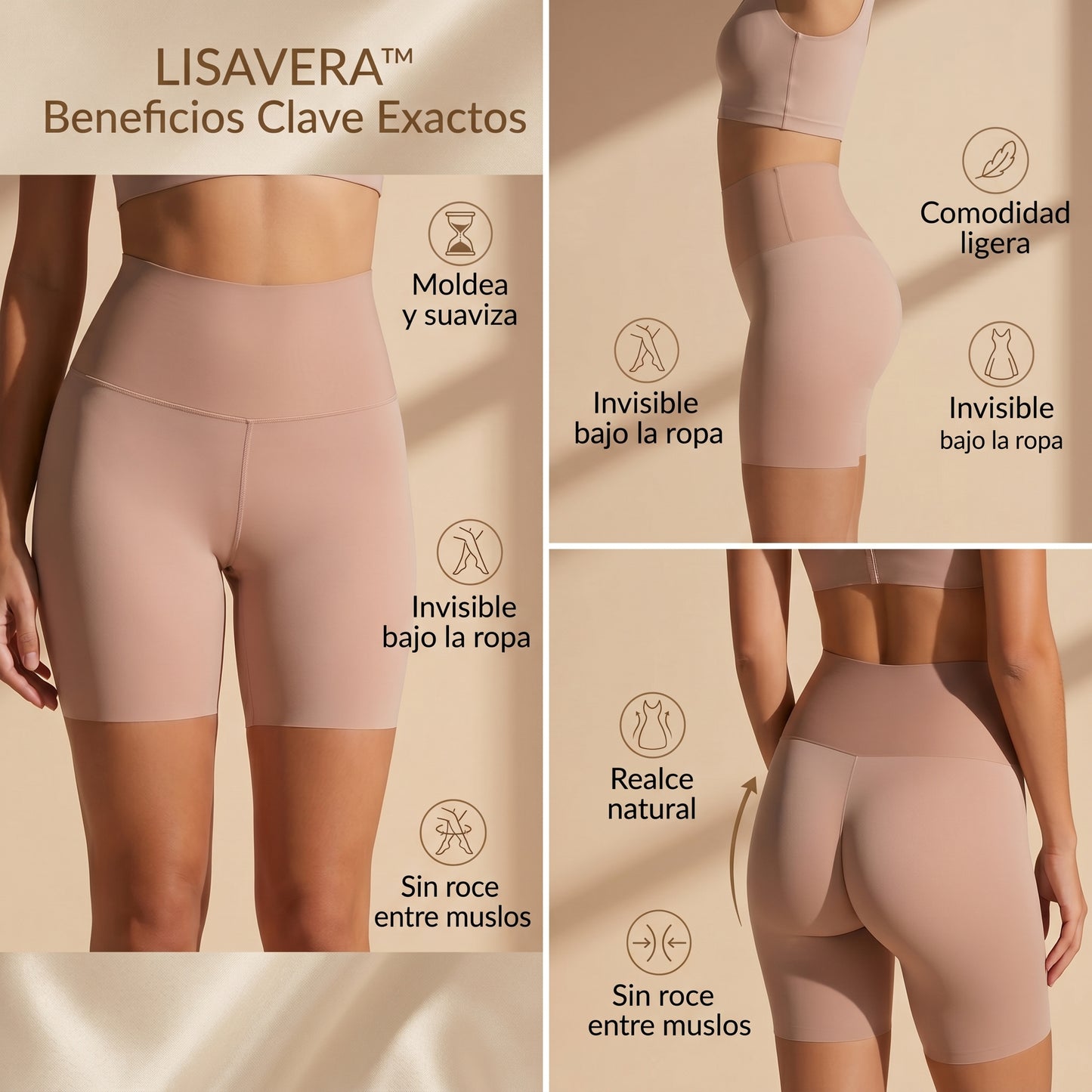LISAVERA™ - Malla Moldeadora Sin Costuras