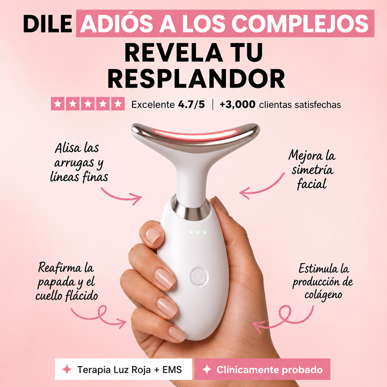 LUMIVERA™ - Escultor Facial LED 7 en 1