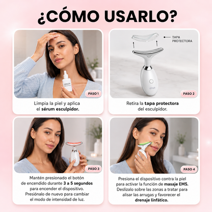 LUMIVERA™ - Escultor Facial LED 7 en 1