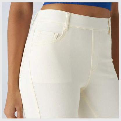 Confortiva™ – Pantalón elástico de talle alto