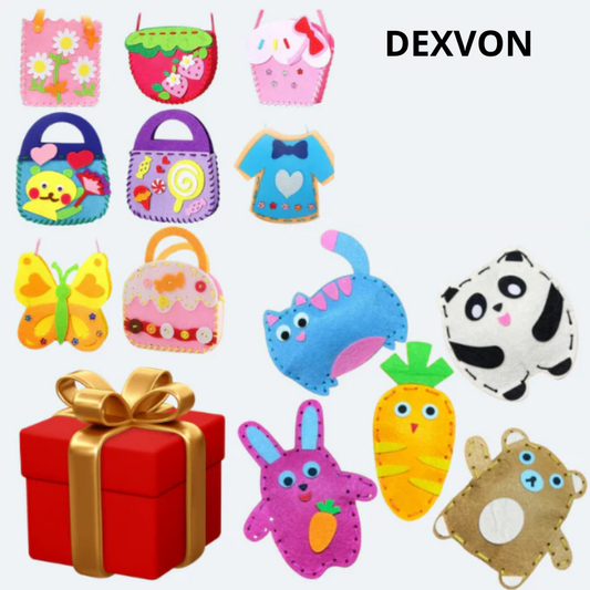 Dexvon | Kit de couture amusant pour les enfants