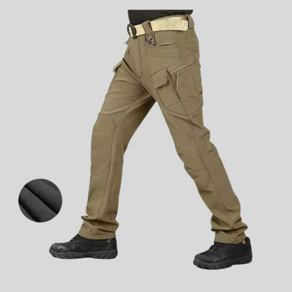 Dexvon - Pantalon utilitaire imperméable doublé de polaire