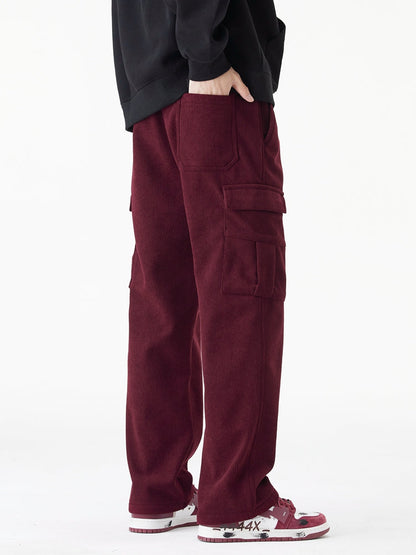 Leo | Pantalon cargo en velours côtelé de laine