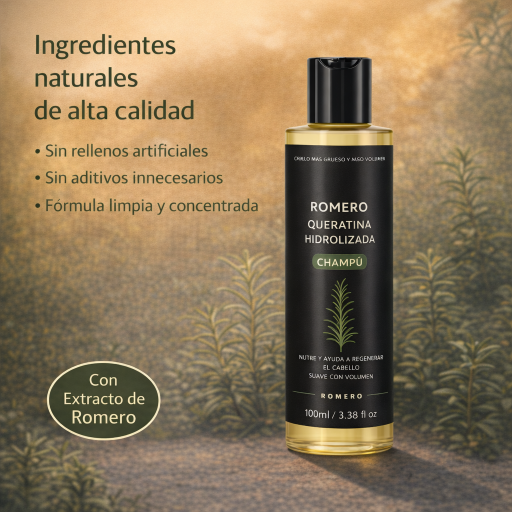 Champú Dexvon™ para el Crecimiento del Cabello