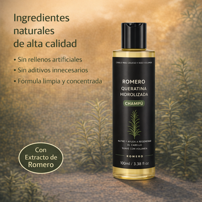 Champú Dexvon™ para el Crecimiento del Cabello