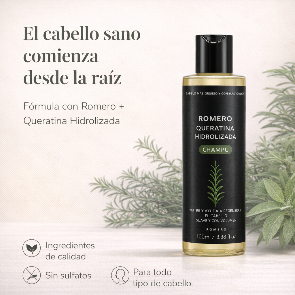 Champú Dexvon™ para el Crecimiento del Cabello