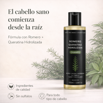 Champú Dexvon™ para el Crecimiento del Cabello