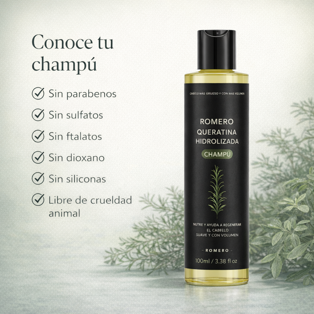 Champú Dexvon™ para el Crecimiento del Cabello