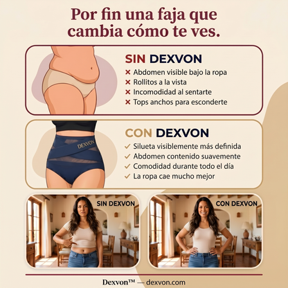Faja Modeladora Cintura Alta — Control de Abdomen Sin Costuras