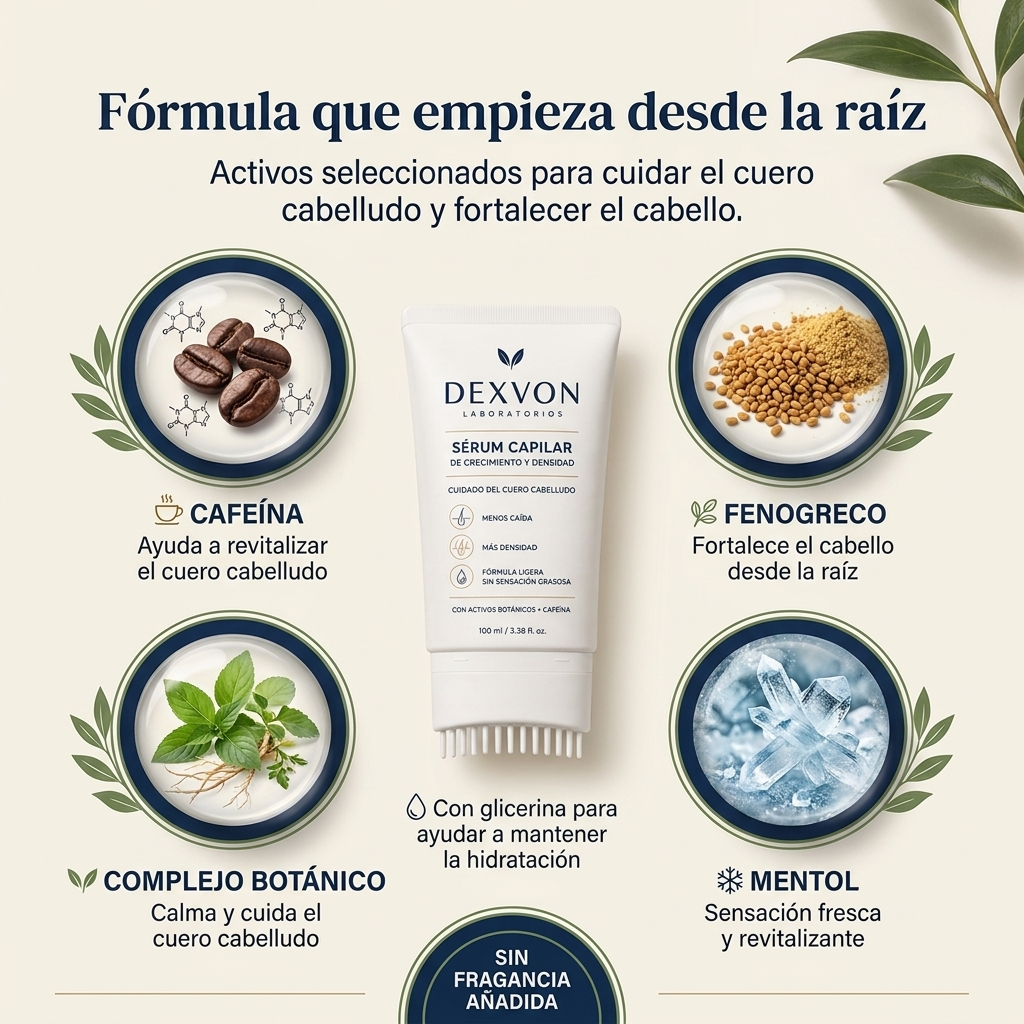 Dexvon™ - Sérum de Crecimiento Capilar
