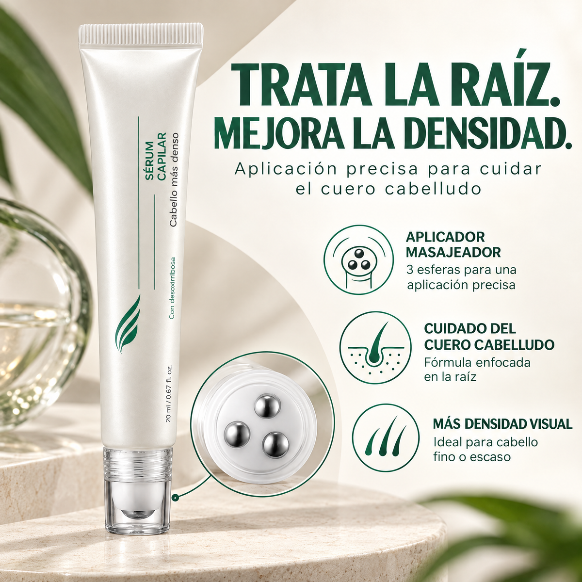 Dexvon™ – Sérum para Cabello Más Denso y Fuerte