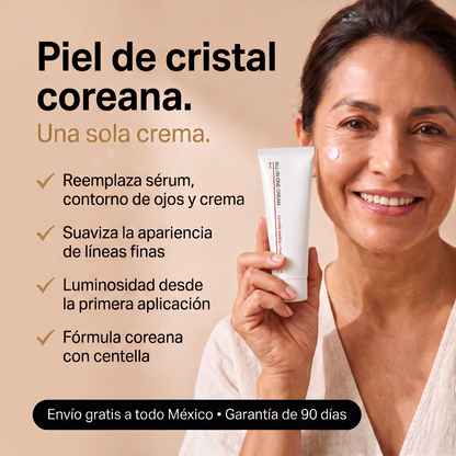Crema coreana todo en uno - piel de cristal